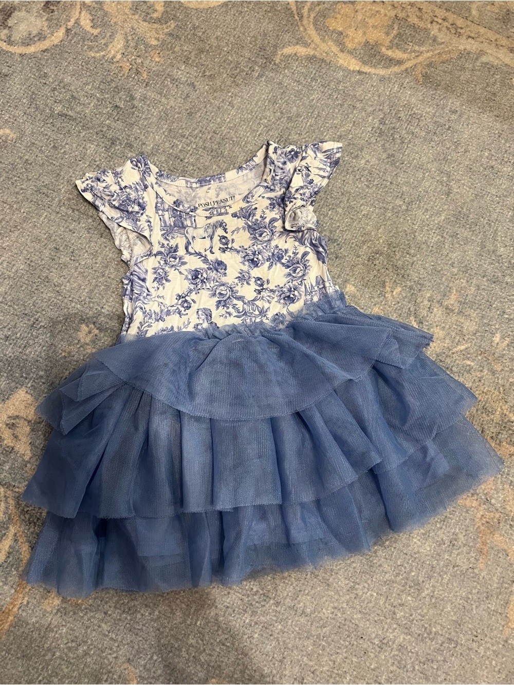 Posh Peanut Briar Tulle Dress